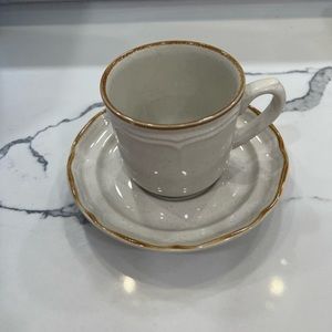 International Stoneware Japan Cup & Saucer Set.  … Eterna. Stoneware Japan .